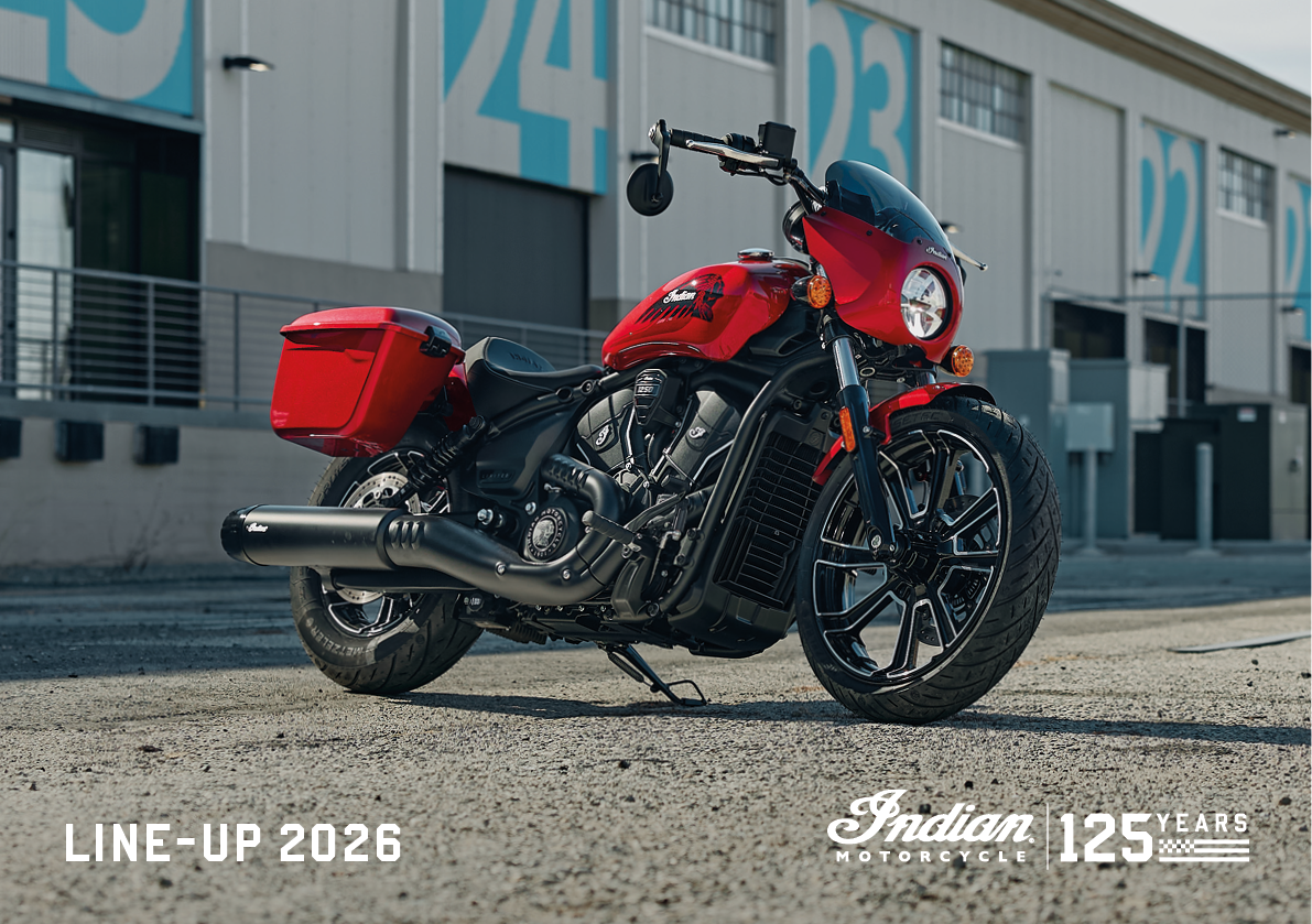 A red motorcycle is parked in front of a building. AI generated content